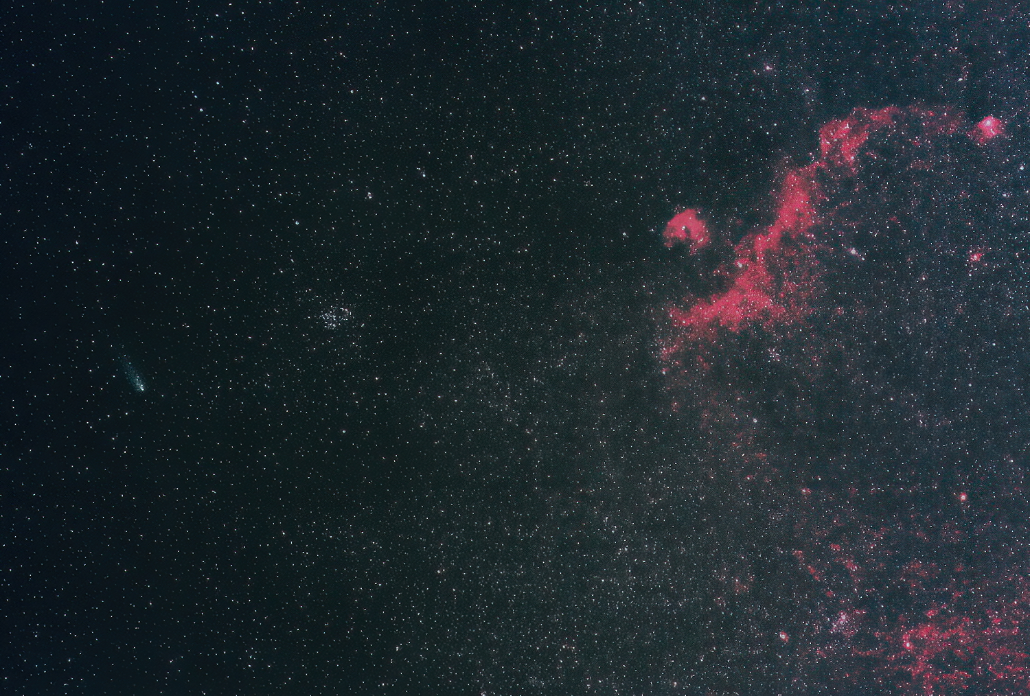 21P彗星　M50  IC2177カモメ星雲　2018.10.07 