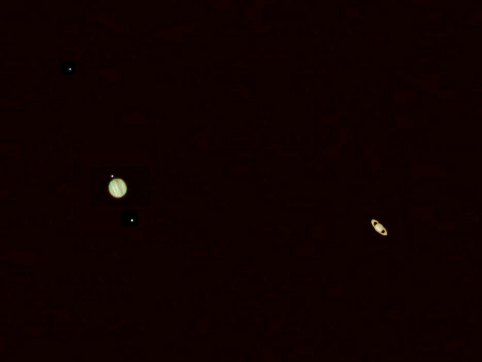 木星と土星の接近　　　CAPRI102ED　　　2020.12.22