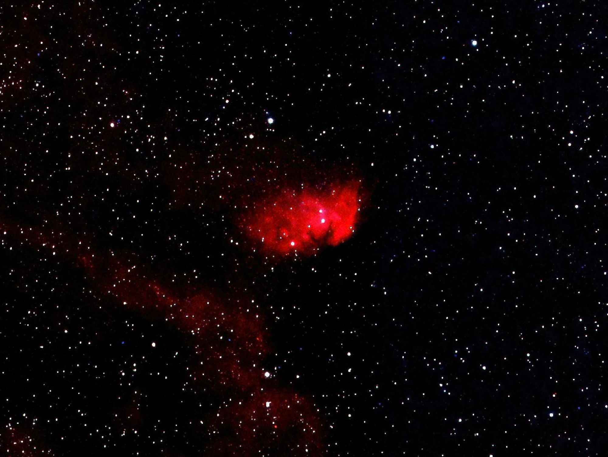 チューリップ星雲（Ｓｈ２−101）   2021.08.07