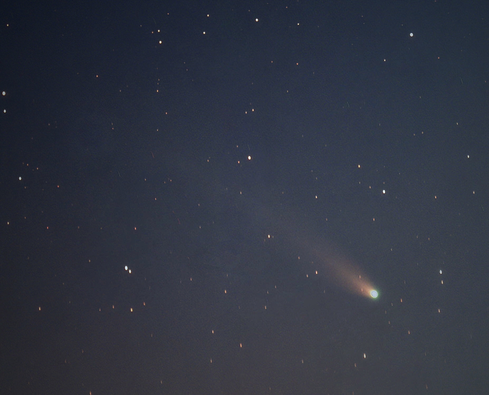 大晦日のレナード彗星A1　　　　2021.12.31