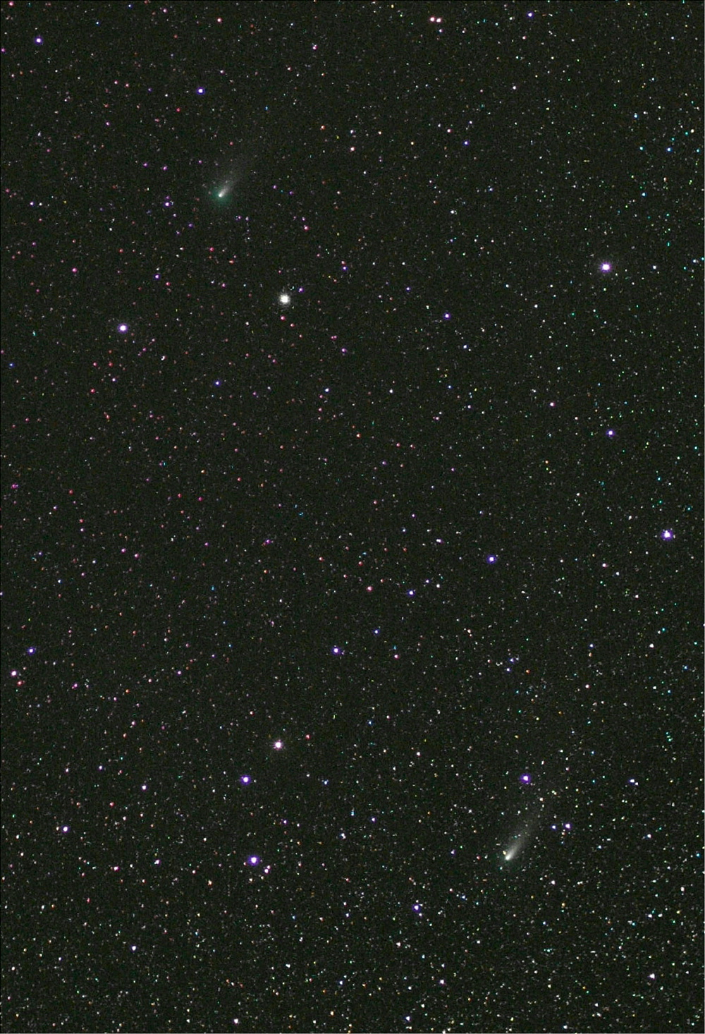 シュワスマン・ワハマン彗星Ｂ核、Ｃ核とＭ１３　　２００６年５月４日