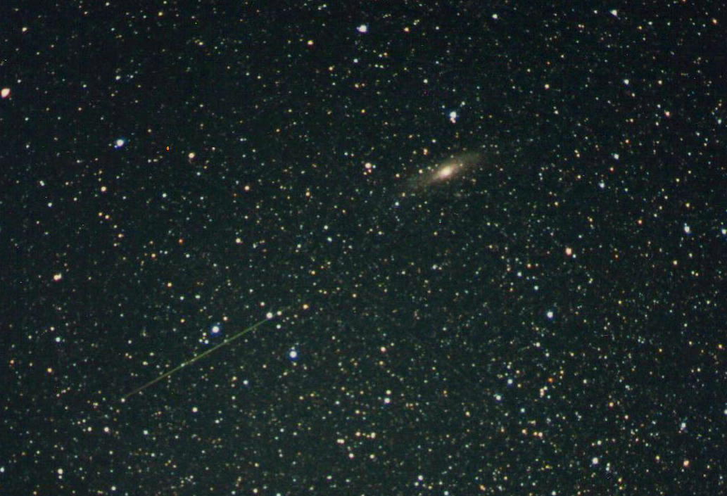 M31とペルセウス座流星群