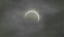 雲間からの部分食(実際の眼視イメージ) 2012.05.21