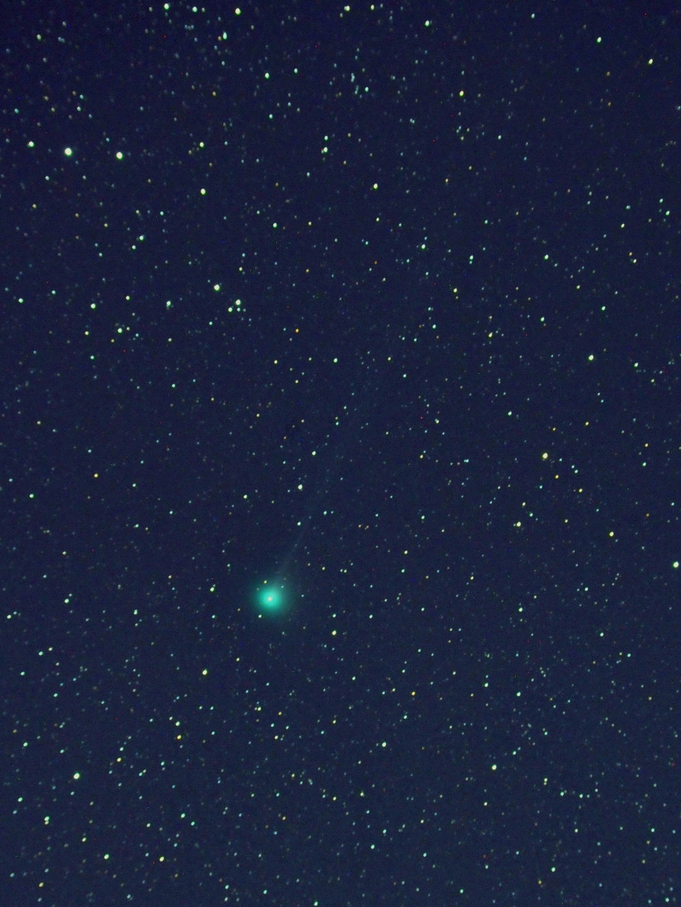ぎょしゃ座を行くジャック彗星　C/2014E2　2014.07.30