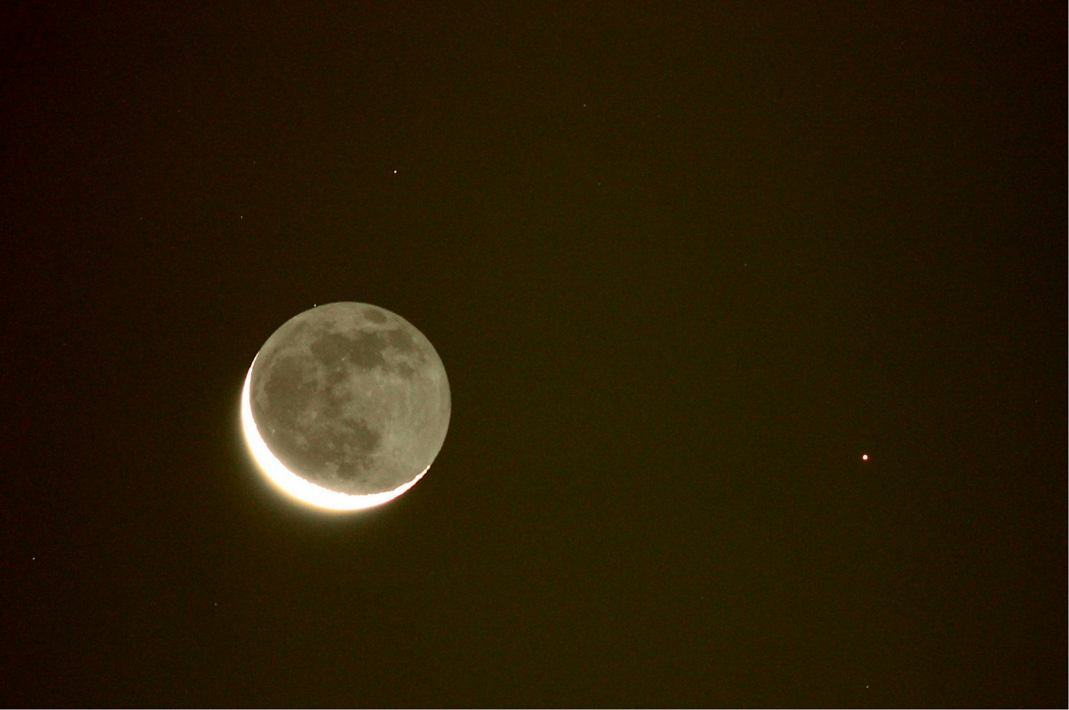 月と火星の接近＋GSC1263.949の掩蔽　2011.06.29 03:19