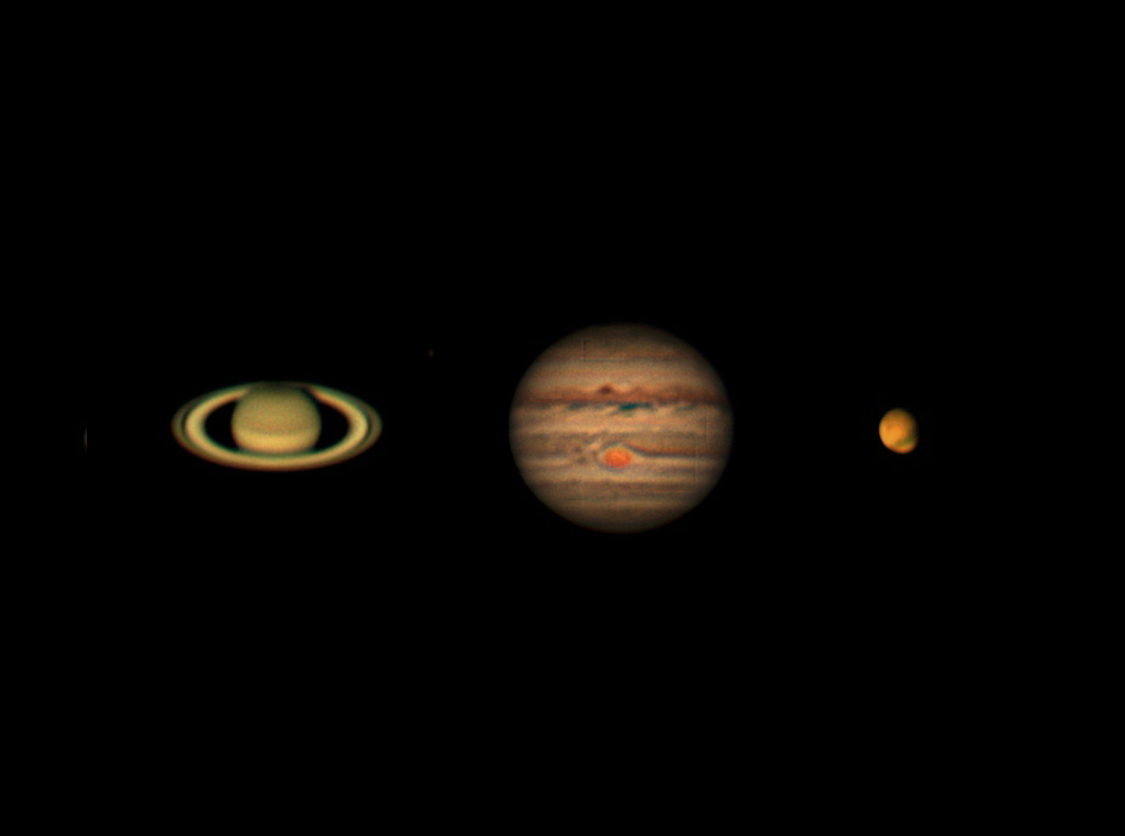 ３惑星　2018.04.21-4.22  木星4.22撮影　C11