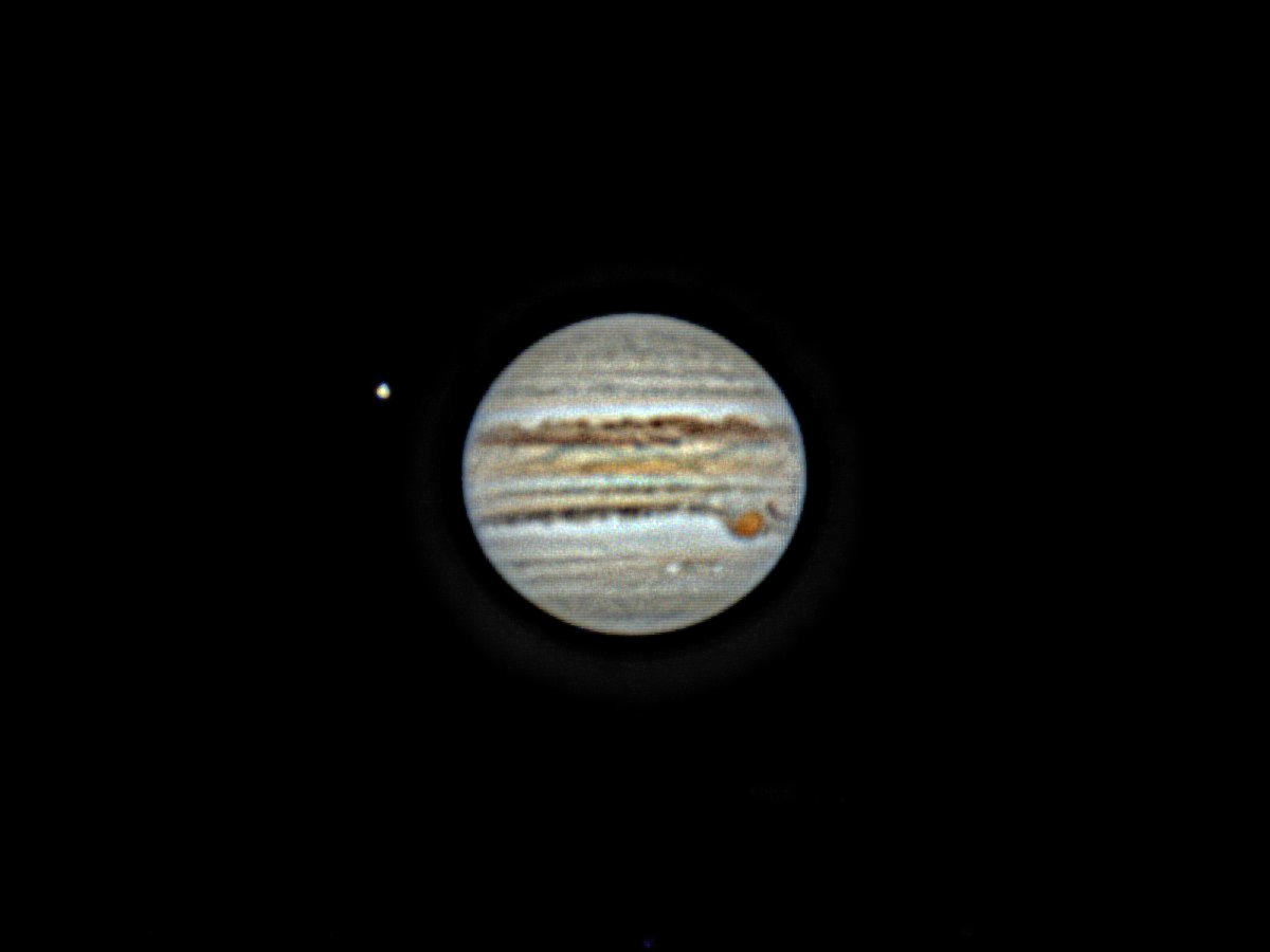 木星　大赤斑と衛星エウロパ　2019.06.18   C11