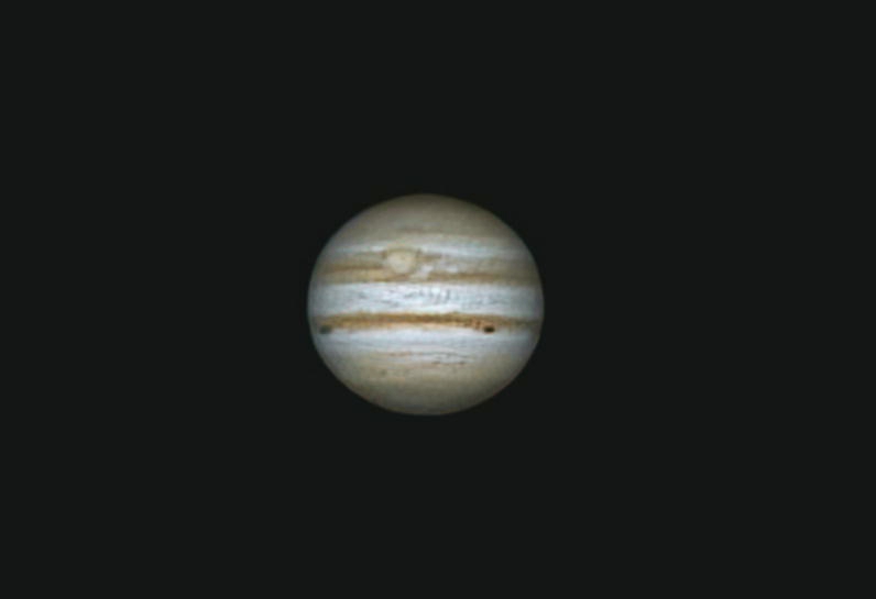 小口径（クエスター３．５）による木星　２０１１．１０．０８　pm21:30
