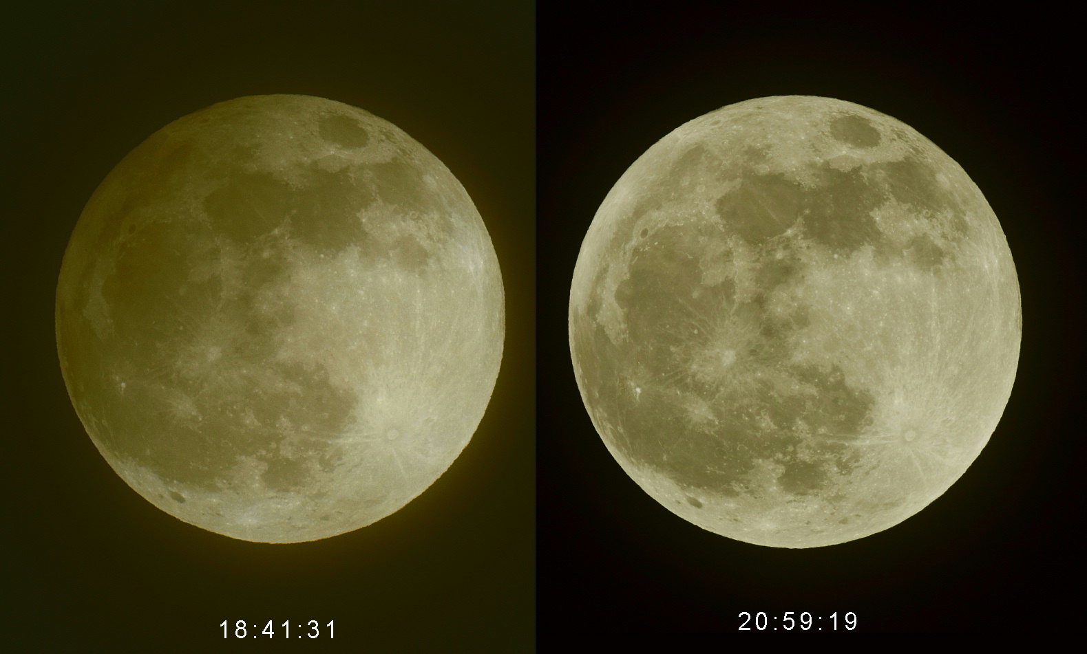 半影月食　Nikon10cmED　　　　　2020.11.30　