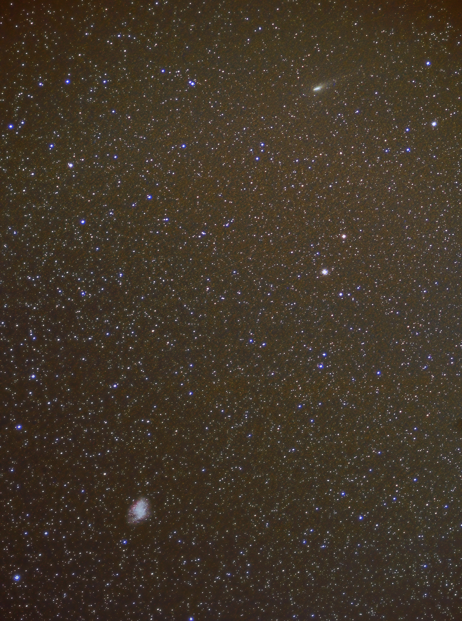 67P彗星+M1　　2021.10.08