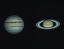 ８月４日の木星、土星