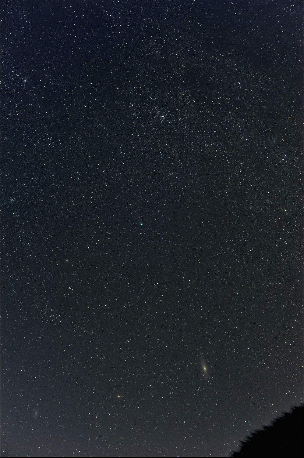 M31、M33、NGC752、二重星団とＱ２　2015,02,15